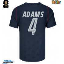 Forente stater Tyler Adams #4 Bortedrakt VM 2026 Kortermet